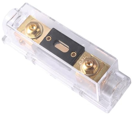 BELLIFFY 200a Mini Sicherungshalter Für Auto Audio Wasserdichtes Gehäuse Langlebig Und Installieren Für Trailer Bus Yacht Und Rv