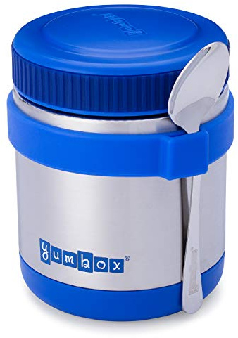 Yumbox Zuppa Thermobehälter Set, 420ml inkl. Edelstahl Löffel - für warmes Essen To Go