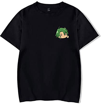Sk8 The Infinity T-Shirt Anime Figure Print T-Shirt Kurzarmhemden Mit Rundem Hals Für Damen/Herren（Reki/langa/Joe/Cherry Blossoms）