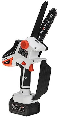 6 Inch Brushless Chainsaw Cordless Mini Handheld Pruning Saw Portable Woodworking Electric Saw Cutting Tool