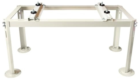 Yarssihha Mini supporto a terra diviso per pompe di calore per condizionatori d'aria senza condotti 7000-18000 BTU, supporto condensatore regolabile resistente, carico massimo: 200 kg