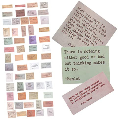ORFOFE 120Pcs Self-Adhesive Motivational Quotes Stickers for Planners Scrapbooking Accessories Waterproof Decorative Decals for Greeting Cards and DIY