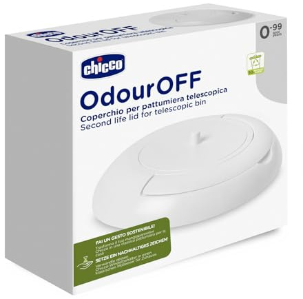 Chicco Second Life Deckel für Chicco Teleskop Windeleimer, Weiß