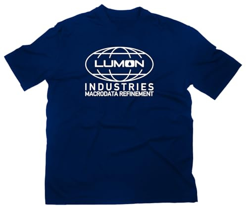 Lumon Industries Macrodata Refinement T-shirt fanshirt , TV-serie, Severance, Viper, Viper, marinblå, XL