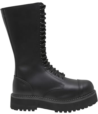 Brandit Platå Phantom 20 Eyelet Boots, svart, storlek UK 6/EU40