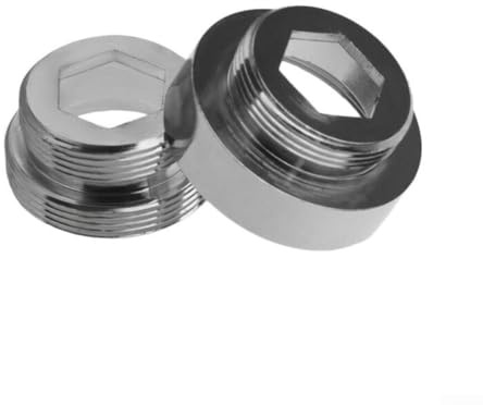 Filteilect Wasserhahn-Luftsprudler aus Messing, Außengewinde, Küche, wassersparender Adapter (Außengewinde 20 mm - 22 mm)