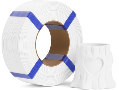 DEEPLEE PLA Basic Refill Filament 1.75mm White 1kg