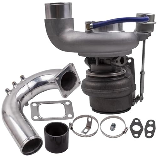 Turbocompressore Compatibile con Dodge per RAM 2500/3500 con Motore ISB 5.9L 2003 2004 4035044 4955452 Tubo di aspirazione a Gomito per turbocompressore, compressore volumetrico