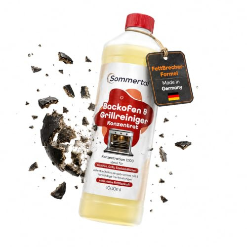 Sommertal Backofen & Grillreiniger Konzentrat 1:100 | 1000ml