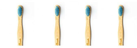 Humble Brush Weiche Zahnbürste für Kinder, 4 Stück