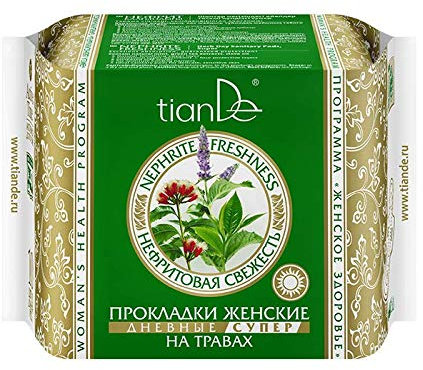 Damenbinden Jade-Frische Für Tag, tianDe 61912, 10 Stück, Komfort Und Schutz An Besonderen Tagen,
