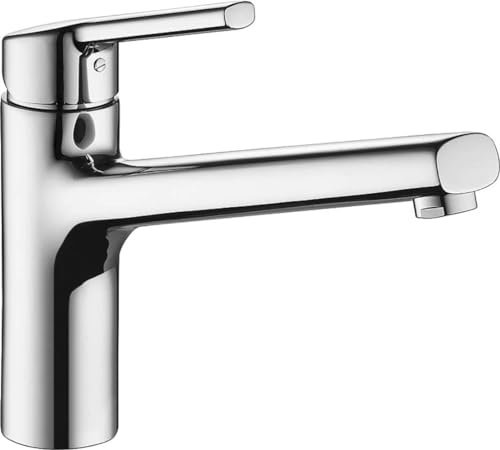 Franke Chromed Kitchen Sink tap with Fixed spout Luna E 115.0457.304, Grey