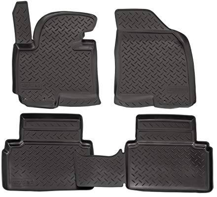 Norm Liners | 3D Gummimatten Auto Matten Fussmatten Kompatibel mit Sportage SL 2010-2015, Rand cca 4cm, Allwetter, 4Tlg, Premium Qualität