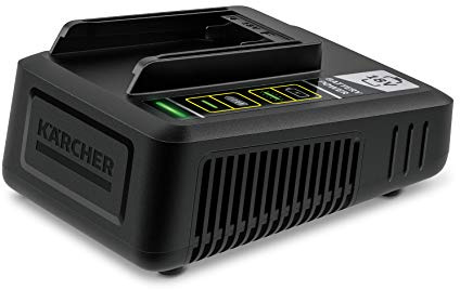 Kärcher 24450360 18V Battery Fast Charger, Black