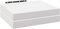 WOLTU 2X Wall Shelf Wall Board Bookcase Shelves for Decoration Wall Shelves Made of MDF Wood, Set of 2 Hanging Shelves White, 30 x 23 x 3.8 cm RG9371ws-2