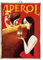 Cuadro Serie Publicidad Vintage Bebidas Impresión sobre Madera 25x18 cm Decoración de pared