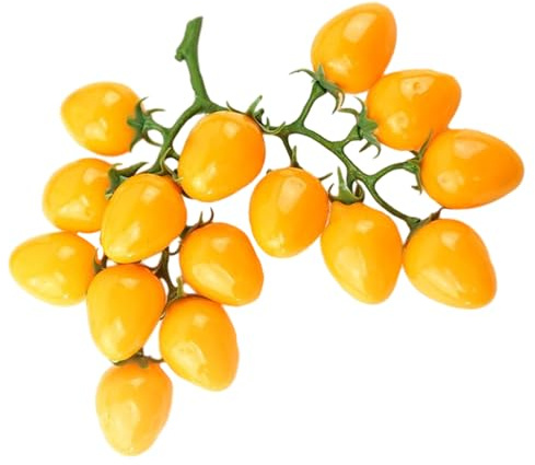ULDIGI Pomodorini Finti in Schiuma Realistici Per Decorazioni Di Frutta Finta Casa E Cucina Accessori Fotografici Ornamento Leggero E Compatto Per Interni