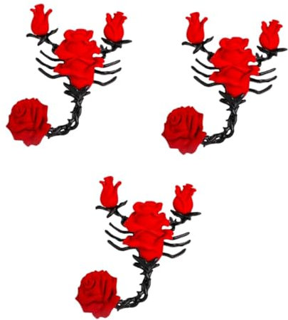 LIFKOME 3stücke Vintage Brosche Aus Modische Ansteckblume Für Hochzeitsdeko Und Kleidung Elegante Boutonniere Mit Einzigartigem -design Langlebiger Schmuck Für Frauen