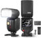 NEEWER Z880-C 2,4G 76W TTL Kamera Blitz Speedlite Flash Kompatibel mit Canon Benutzeroberfläche Modellierlicht TTL/M Schnellschalter TCM Taste, 1/8000s HSS 7,2V/3000mAh Akku 600 Volle Leistung Blitze