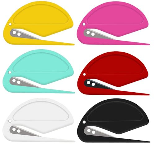 Pet Knotting Comb 6 Stück haustiere Entfilzungsmesser mit Stahlklinge Knotenkamm für Katzen und Hunde Brieföffner Post Umschlag Brief öffner Geschenkpapierschneider