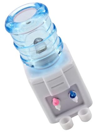 NAMOARLY Abs Material Miniature Water Dispenser Doll House Decor Small House Accessories