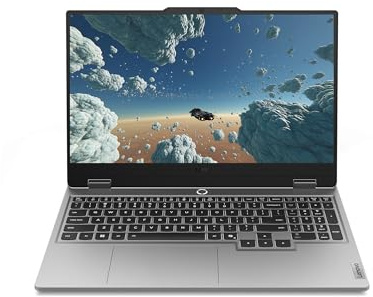 Lenovo LOQ 15 NVIDIA GeForce RTX 5050 Graphics Card, 15.6 FHD 144Hz IPS LCD Display, Intel Core i7-13650HX, 24GB DDR5-1TB SSD, Windows 11 Home, Luna Grey