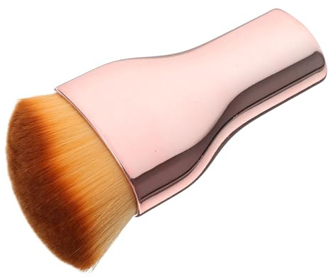 CALLARON Foundationpinsel aus Kunststoff und Nylon für Make-up Tragbarer Kleiner Pinsel für Foundation Geeignet für Damen und Verschiedene Foundation-typen