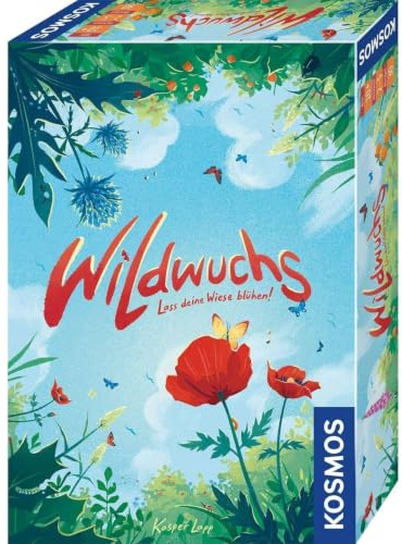 Kosmos Wildwuchs, Baue die größte Wildblumenwiese | Brettspiel für 2-5 Personen ab 10 Jahre, Gesellschaftsspiel