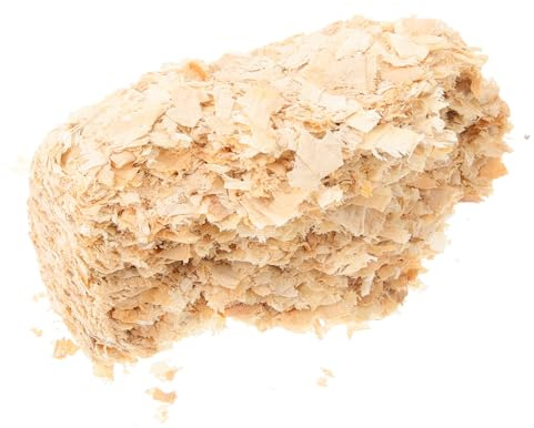 WEKAMOS Litière pour Rongeurs Copeaux de Absorbants Isolation Thermique Confortable pour Hamsters et Petits Animaux
