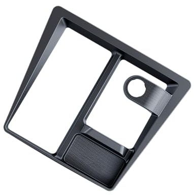 SHOOYIO Base de carga eficiente para múltiples dispositivos, almohadilla de carga rápida, almohadilla de carga ABS diseñada para vehículos, consola central, cargador seguro para teléfono