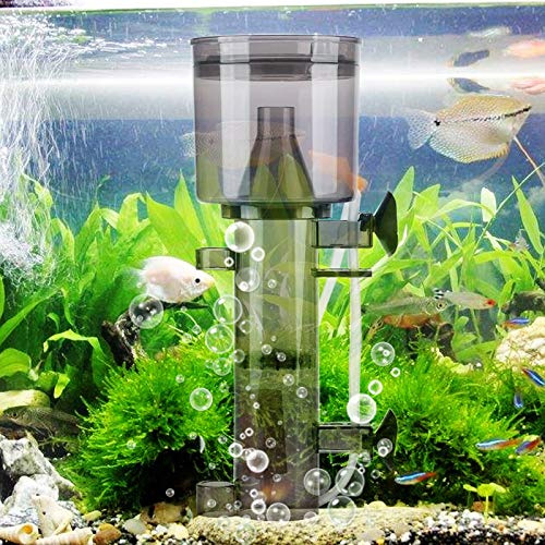 Generic Skimmer de Proteínas, Limpieza Eficiente, Acuario de Pequeño, Proporciona un Ambiente Fresco, 2 Tamaños para la Mayoría de Las Peceras (RS-4002)