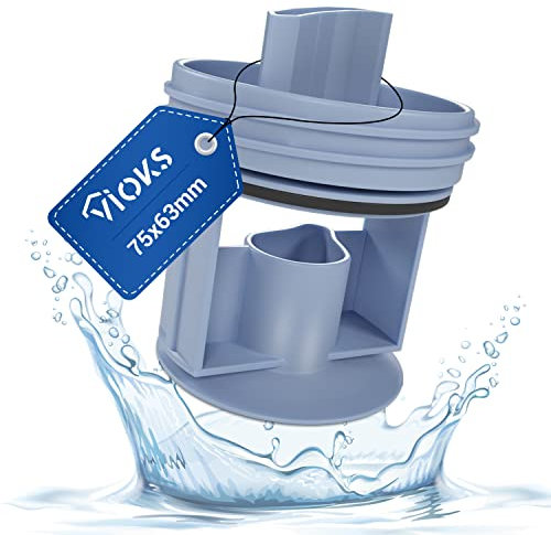 VIOKS Filtro de pelusa de repuesto para lavadora Bosch 00647920 Accesorio para lavadora Filtro de pelusa para secadora Bomba de drenaje para lavadora