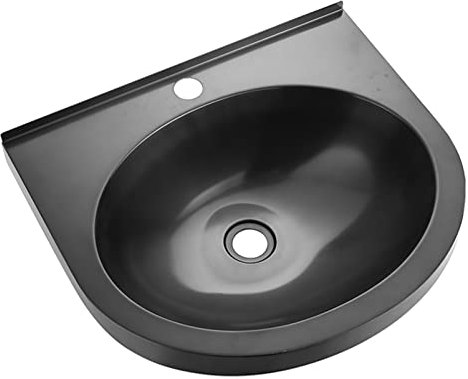 Lavandino in acciaio inox per lavamani, lavello per preparazione e utilità del ristorante, lavandino per lavabo commerciale con rubinetto e scarico combo, lavandino per lavabo sospeso per bagno, lavab