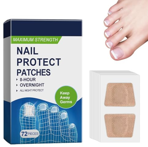 72 Stück Fungal nail patches,Nagel Reparatur Pflaster Zehenpflaster Großer Zeh Nagelpflaster Pflaster,Zehennagel Nagel Reparatur Pflasterr