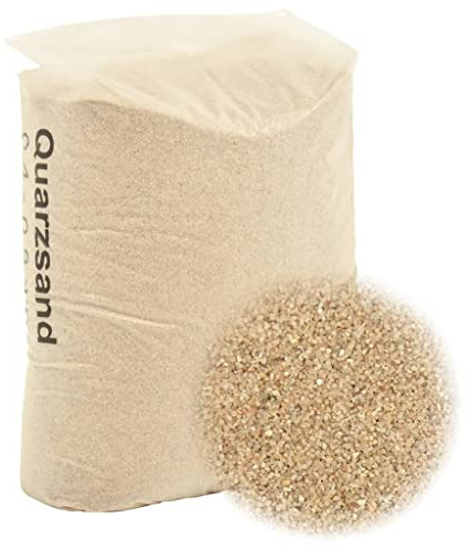 Generic Poolfilter Sand 25 Kg 0,4 0,8 Mm, Luktreducering, Bakterieborttagning, Miljövänligt Material, Kvartssand (0,4-0,8 mm)