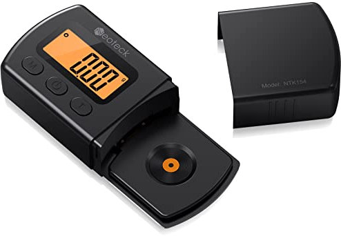 Neoteck Digital Tonarmwaage Digital Turntable Stylus Force Scale 0,01g mit Blaue LCD Hintergrundbeleuchtung für Tonarm des Plattenspielers