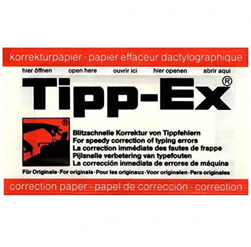 TIPP-EX Korrekturpapier weiß 10 Blatt