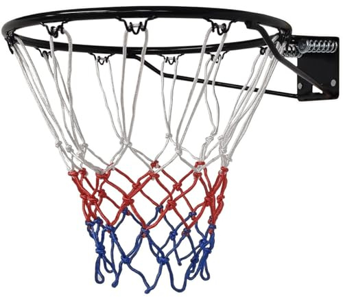 Pegasi Basketballring mit Federn 45cm - Schwarz | Outdoor, Basketball ring, Metall, Farbe Schwarz