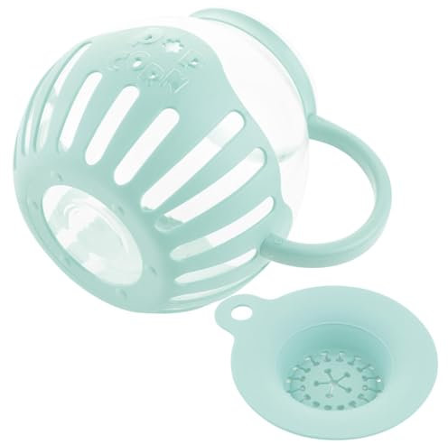 Palomitas De Maiz Microondas 2.13 L,Jarra Palomitas Microondas,Vidrio De Borosilicato Tazón Palomitas De Maíz Con Tapa Máquina Para Hacer Palomitas De Maíz,Bote Palomitas Popcorn Microondas,