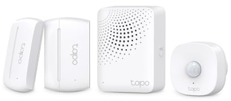 Tapo T100 Smart Motion Sensor, Sensore di Movimento Intelligente, Rilevamento ad Ampio Raggio(120°,7m), Luce Attivata dal Movimento, Avvisi Istantanei, Risparmio Energetico, Hub Obbligatorio