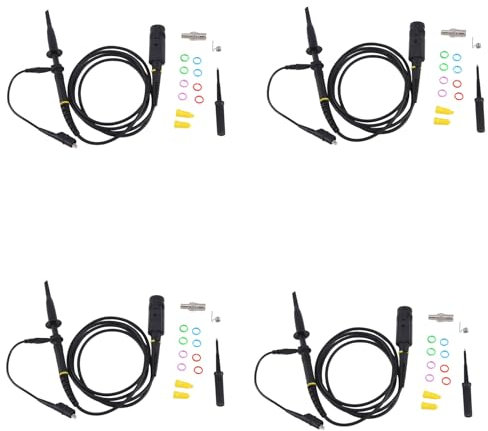 Lbvzxkad 4X P6500B Sonda per Oscilloscopio 500 MHz 10X 300 V Sonda per Test Ad Alta Precisione 120 cm per Oscilloscopio Tektronix