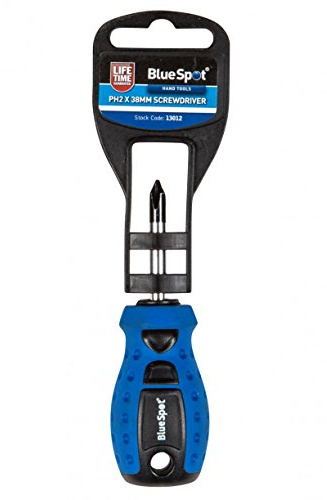 Blue Spot Tools 13012 Screwdriver, Blue, PH2 x 38 mm
