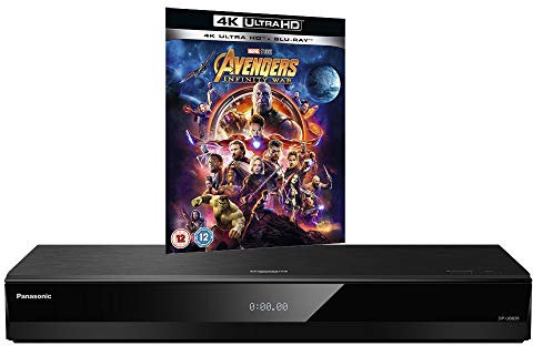Panasonic DP-UB820 MULTIREGION for DVD Blu-ray Player Bundle with Avengers Infinity War Ultra HD 4K Blu-ray Disc