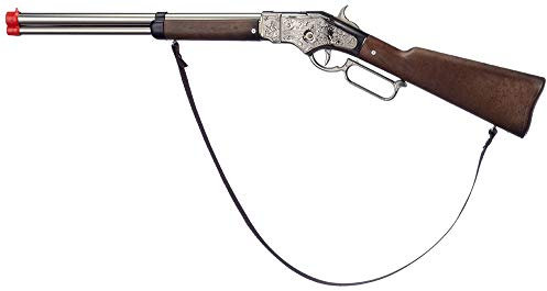 Gonher 99/0 Gewehr Winchester zum Cowboy Kostüm - Cowboy und Indianer Wilder Westen Spielzeug-Waffe Karneval Mottoparty Fasching