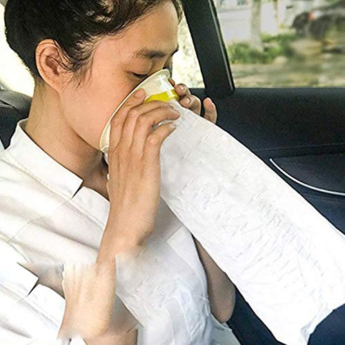 MMMWQ 2 / 10Pcs Einweg-Erbrochenes Beutel Multifunktionale Flugzeugautobewegung Morgenkrankheit Übelkeit Versiegelter Müllsack Clean for Travel