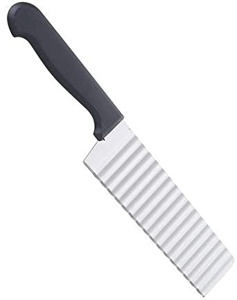 Wellenmesser Für Gemüse, Kartoffelschneider Riffelmesser Crinkle Cutter Kartoffel Salat Kinder Pommes Schneider Gerät Pommes Chips Kartoffelchips Schneider