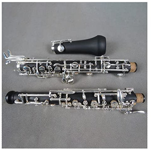 Oboe C-Ton Bakelit Halbautomatische Versilberte Taste Für Erwachsene, Professionell Spielendes Musikinstrument Anfänger Oboe