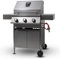 Schickling Gasgrill PremioGas III – Premium BBQ Edelstahlgrill - 100% aus Deutschland mit 3x5kW Brenner & doppelwandigen Deckel – Direkt vom Hersteller: 3-teiliger Grillrost, V4A Aromaschienen