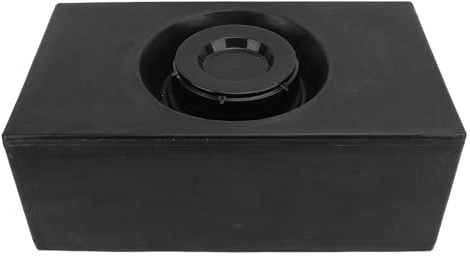 8 Gallon RV Tank Bärbar Vattentank Svart Vatten Lagringstank Livsmedelsklass PE Vattenhållningstank för Vinter Trailer Färskvattentankar