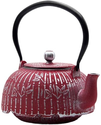 Lpitoy Théière Japonaise en Fonte, Bouilloire À Thé Traditionnelle Japonaise, Fournitures pour Préparation du Thé, pour Cuisine Le Restaurant
